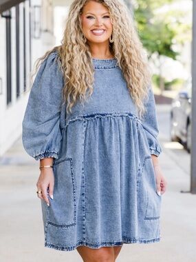 Chic Soul Denim Dress